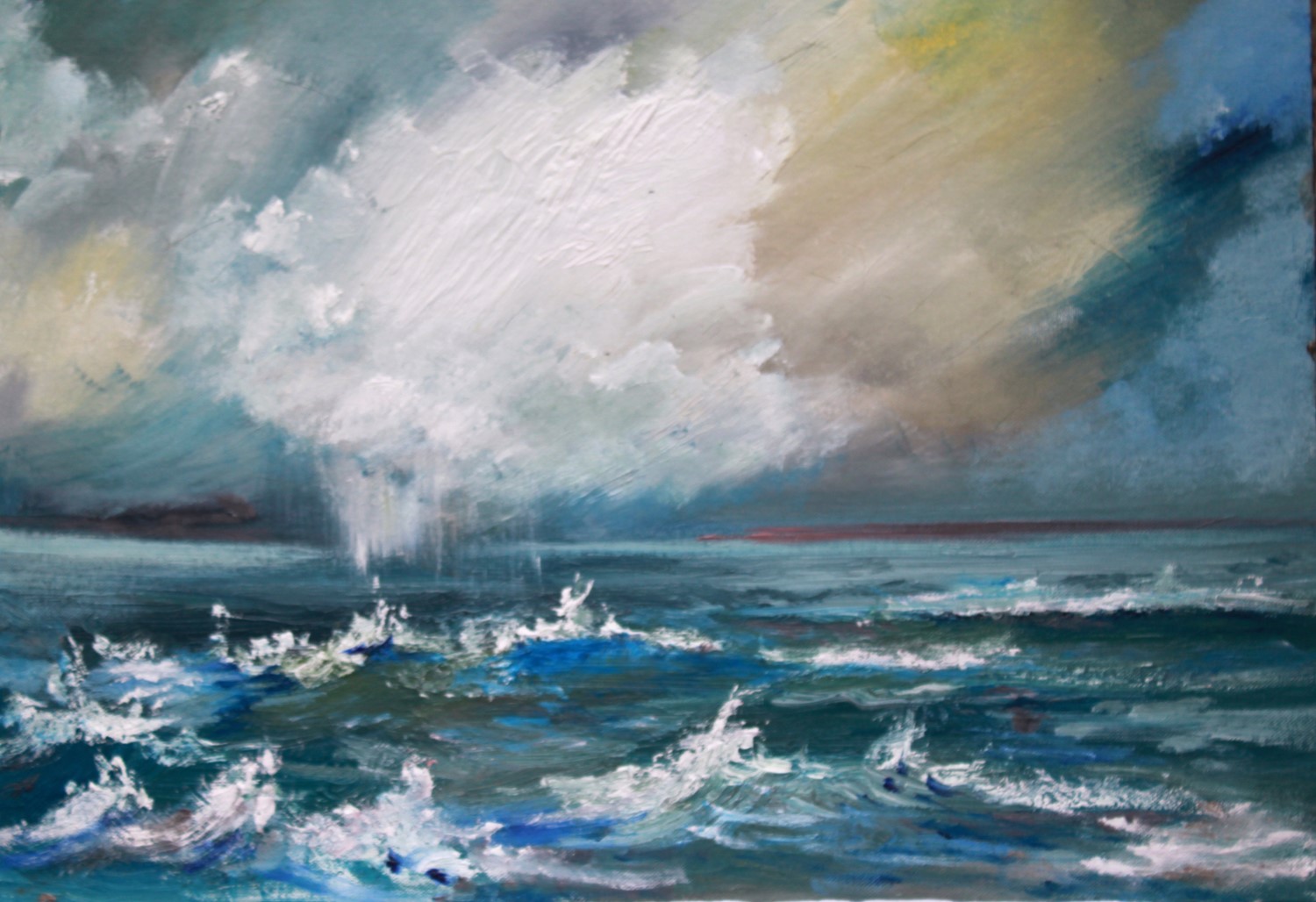'Blustery Waves' by artist Rosanne Barr